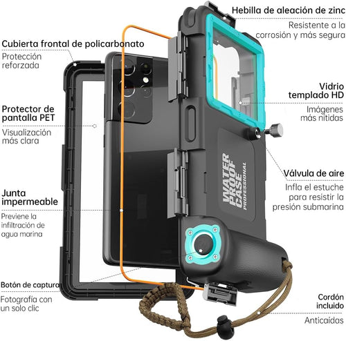 Funda Sumergible Universal para Móvil – Hasta 15m | Blue Moment